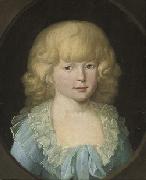 TISCHBEIN, Johann Heinrich Wilhelm Portrait of a young boy oil painting